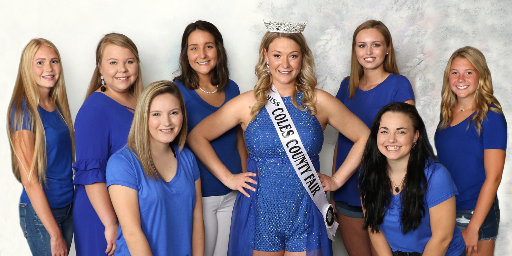 2019 Coles County Fair Queen contestants